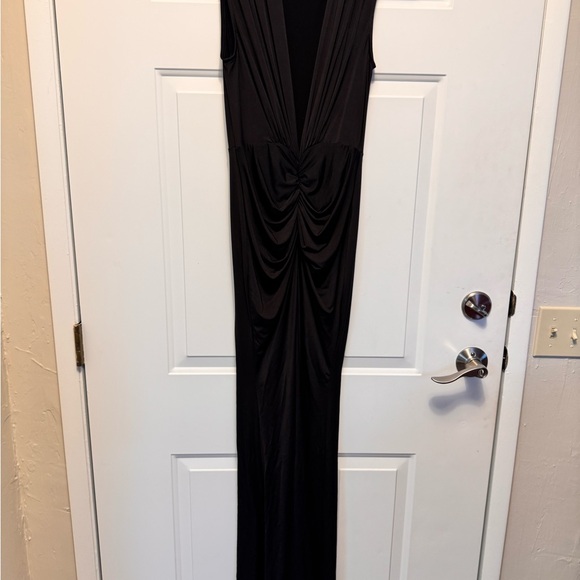Babe Black Maxi Dress - Picture 1 of 3